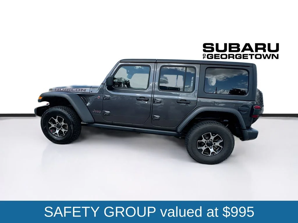 Used 2019 Gray Jeep Unlimited Rubicon image 4