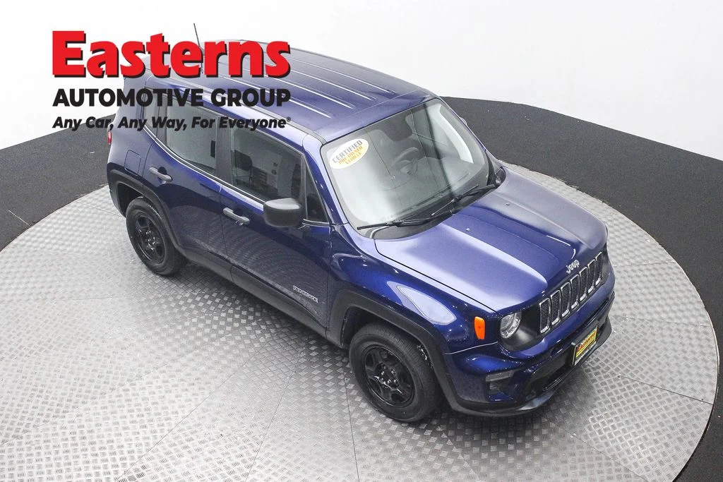 Used 2020 Blue Jeep Sport image 3
