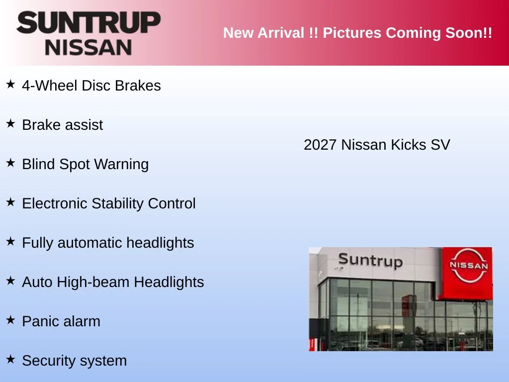 Used 2027 Black Nissan SV image 5