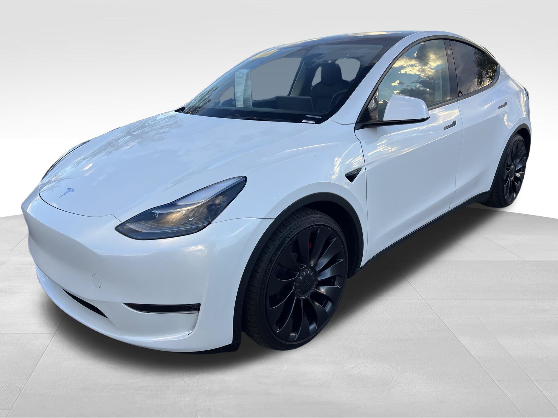 Used 2023 White Tesla Performance image 9