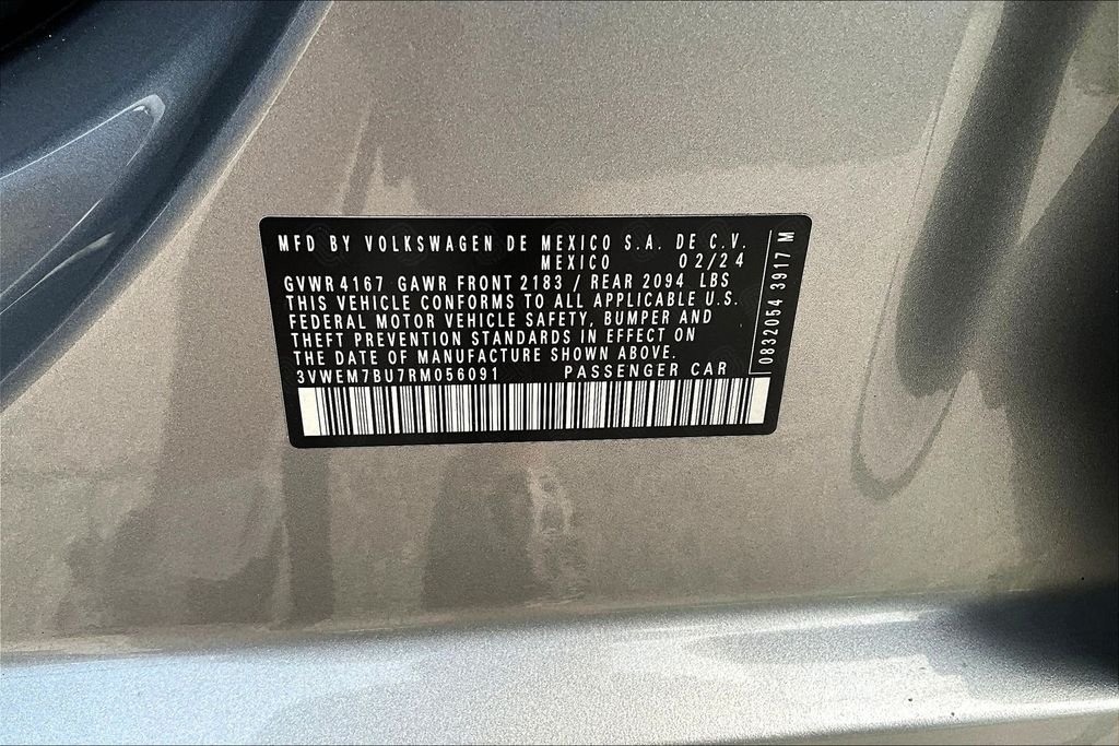 Used 2024 Silver Volkswagen 1.5T SE image 17