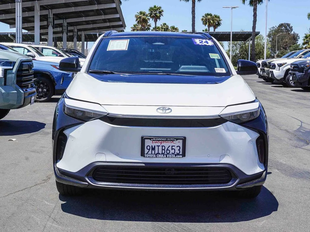 Certified 2024 Toyota bZ4X XLE with VIN JTMABACAXRA058343 for sale in Chula Vista, CA