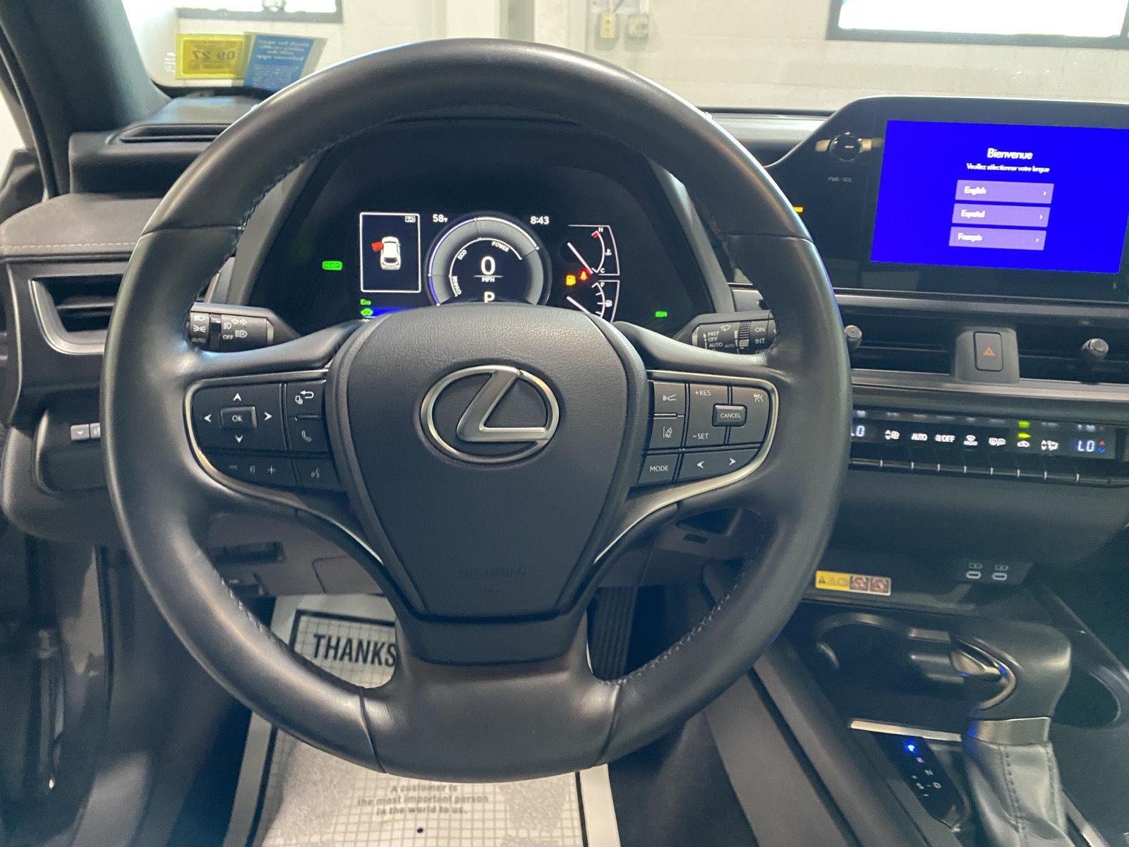 Used 2024 Cloudburst Gray with Obsidian Roof Lexus UX 250h F SPORT Design image 28
