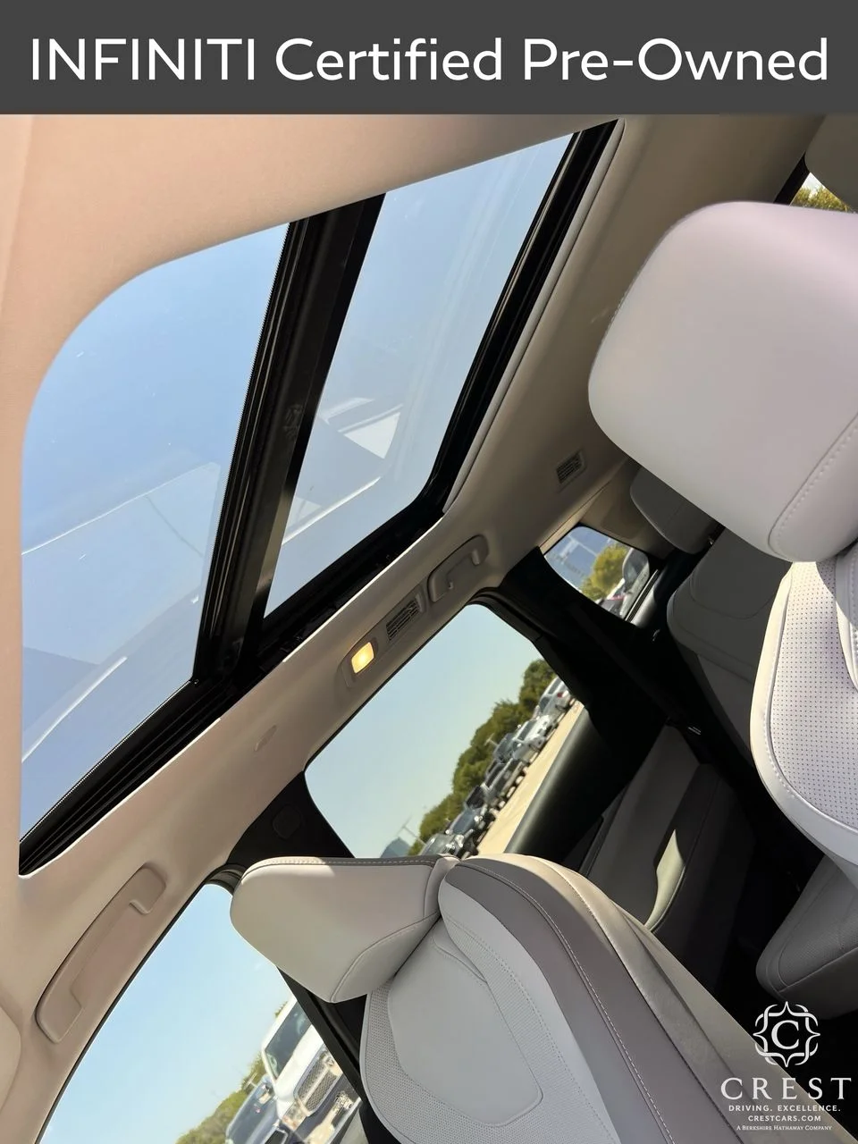 Certified Used 2027 Radiant White INFINITI LUXE image 21
