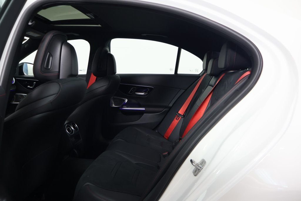 New 2026 Polar White Mercedes-Benz AMG® C 43 4MATIC® Sedan image 6