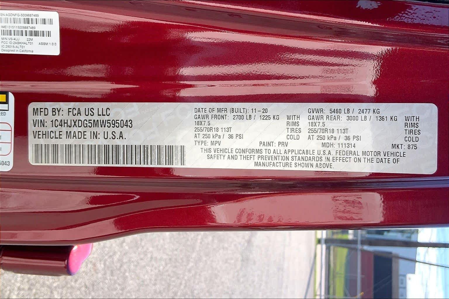 Used 2021 Snazzberry Pearlcoat Jeep Unlimited 80th Anniversary image 35