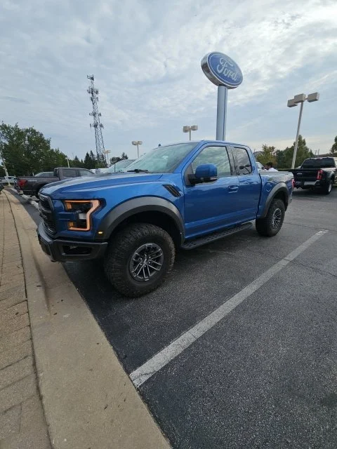 Certified Used 2020 Ford Performance Blue Metallic Ford Raptor image 1