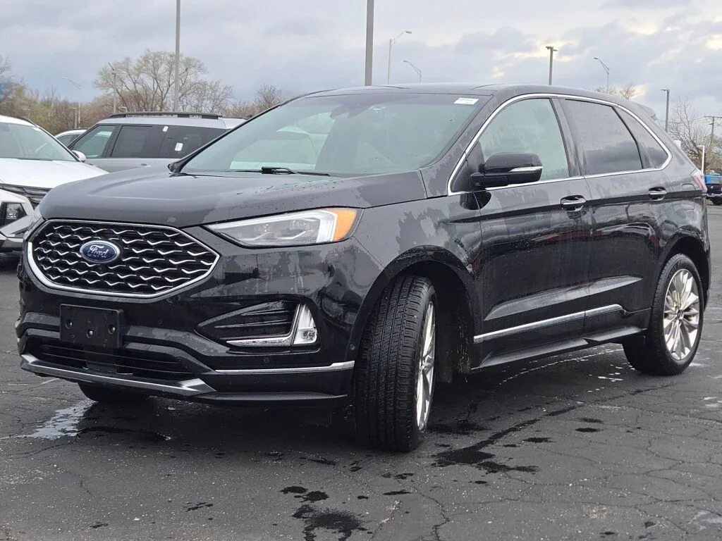 Used 2020 Black Ford Titanium image 5