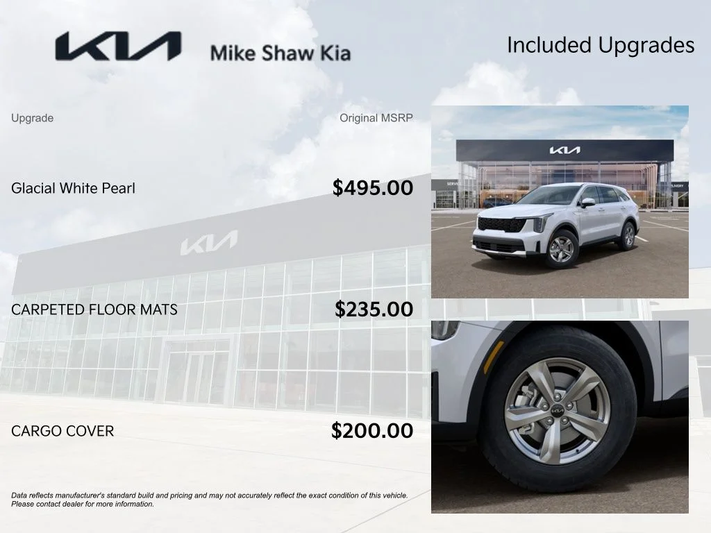 New 2026 Glacial White Pearl Kia LX image 5