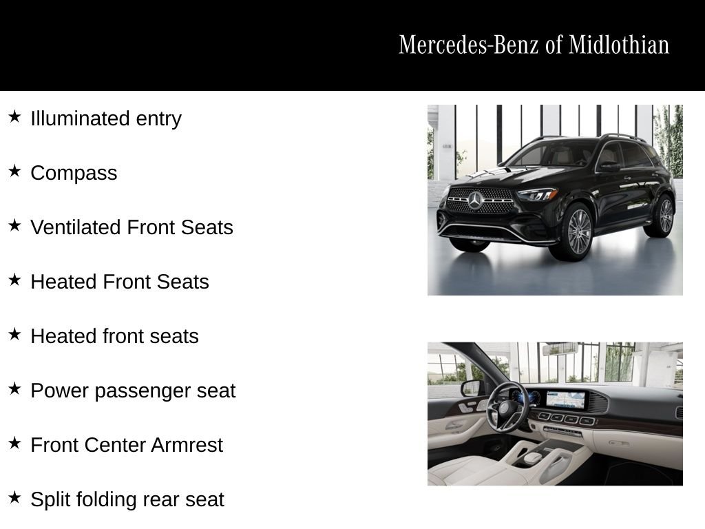 Certified Used 2026 Black Mercedes-Benz GLE 350 image 24