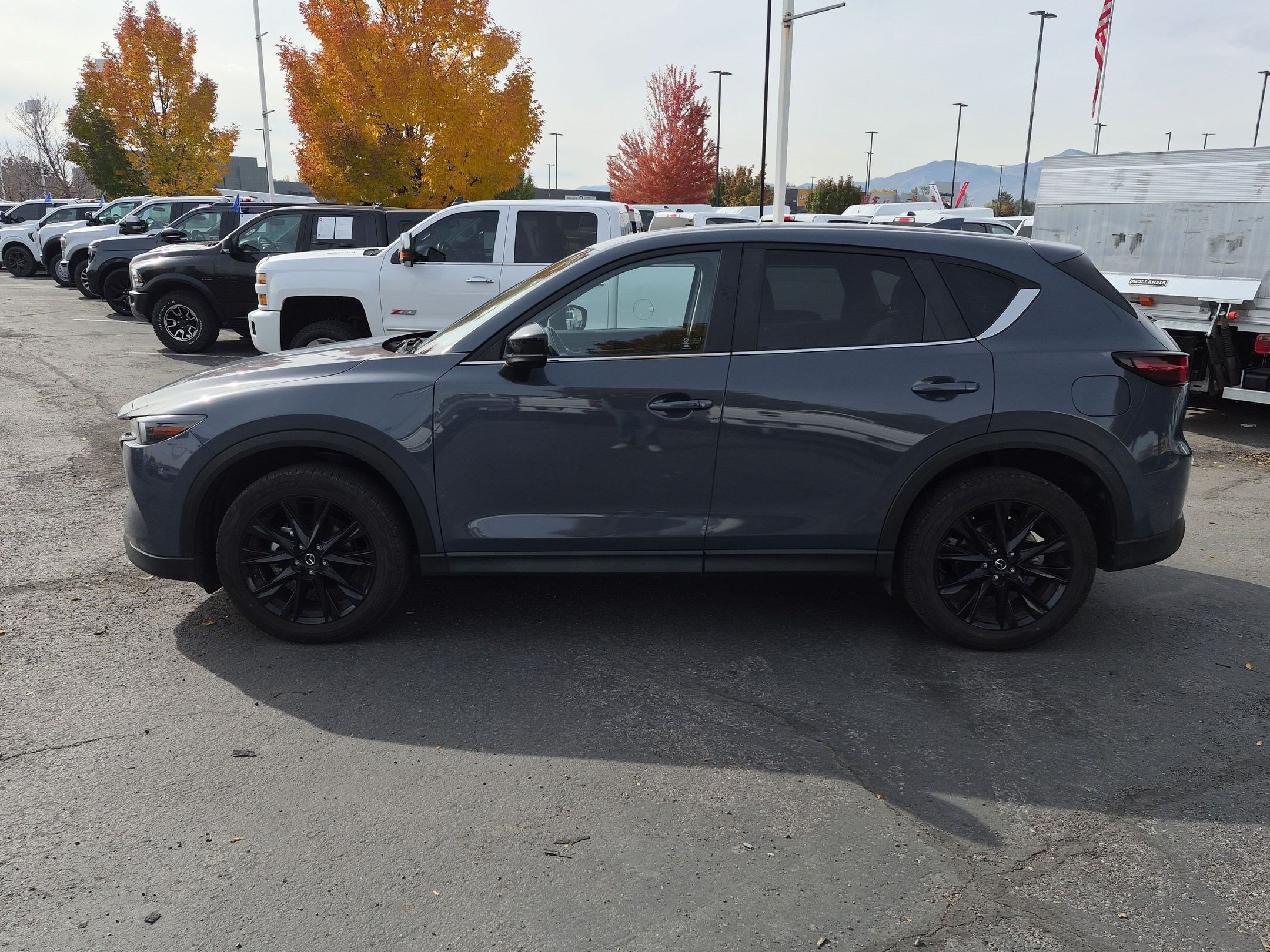 Used 2025 Polymetal Gray Metallic Mazda 2.5 S Carbon Edition image 7