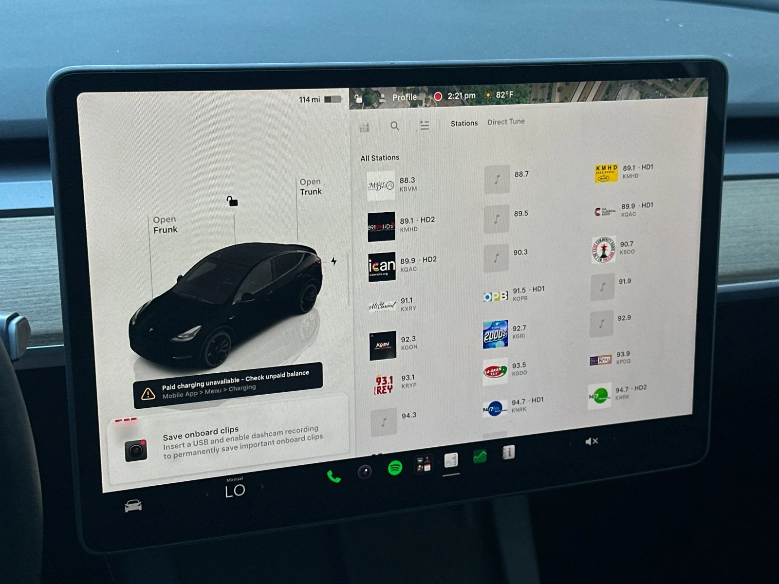 Used 2022 Solid Black Tesla Performance image 17