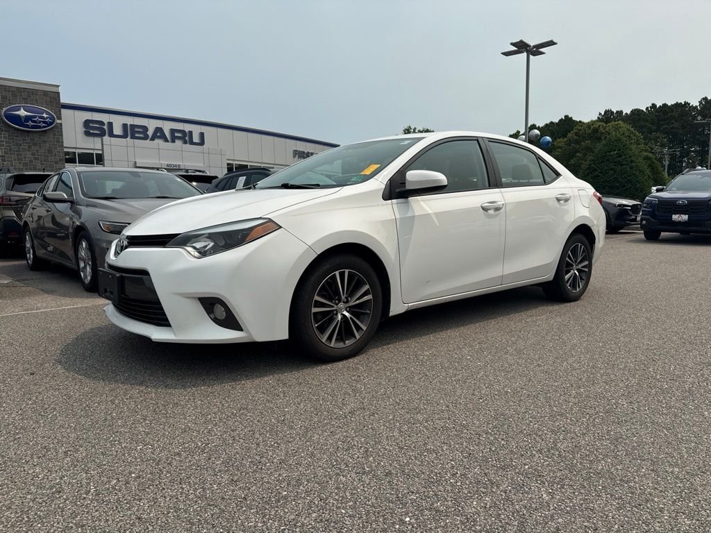 Used 2016 Toyota Corolla LE Premium with VIN 2T1BURHE0GC708783 for sale in Suffolk, VA