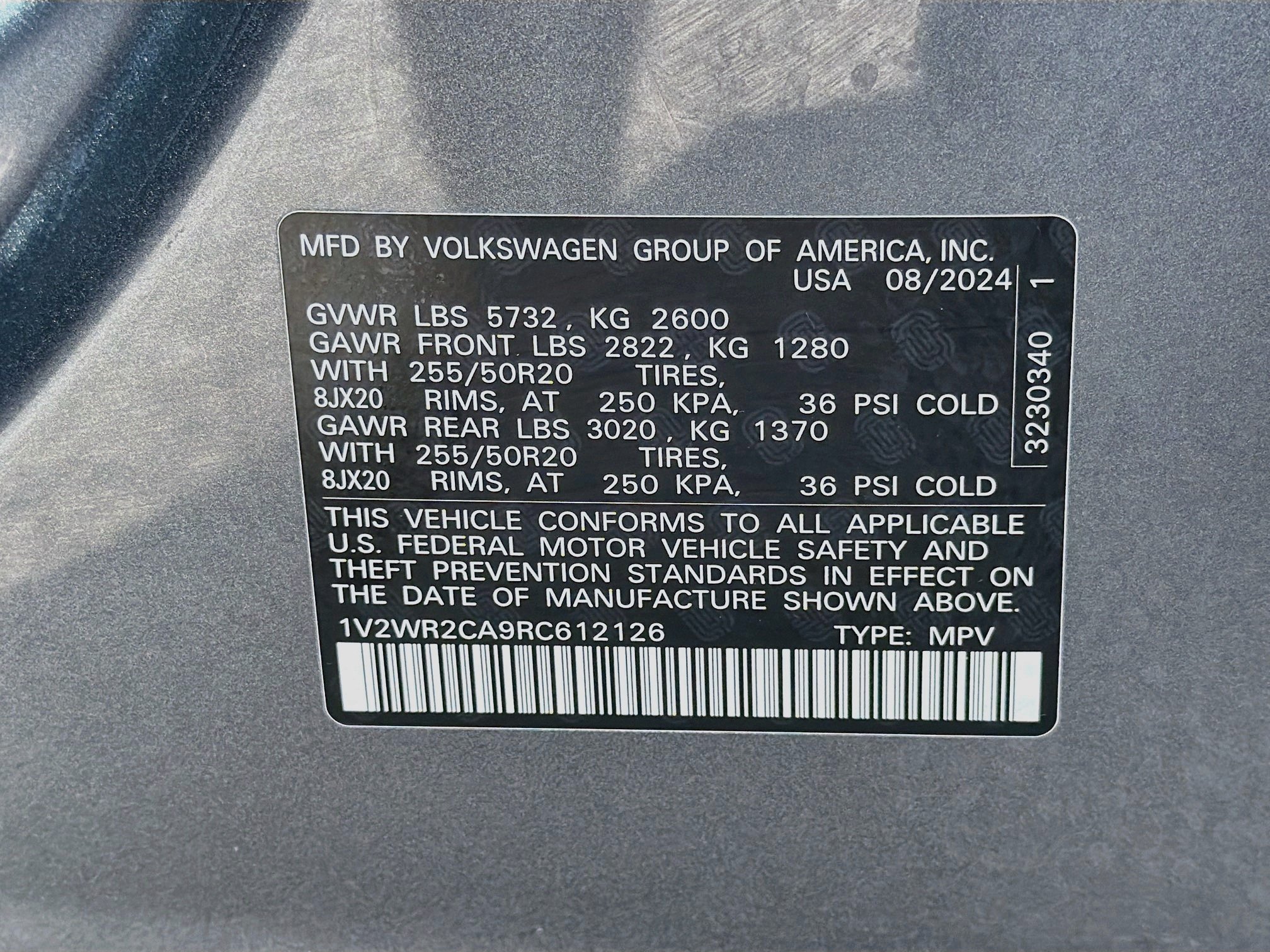 Used 2024 Gray Volkswagen 2.0T SE w/Technology image 44