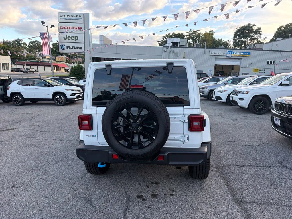 Used 2024 White Jeep Sahara 4xe image 5