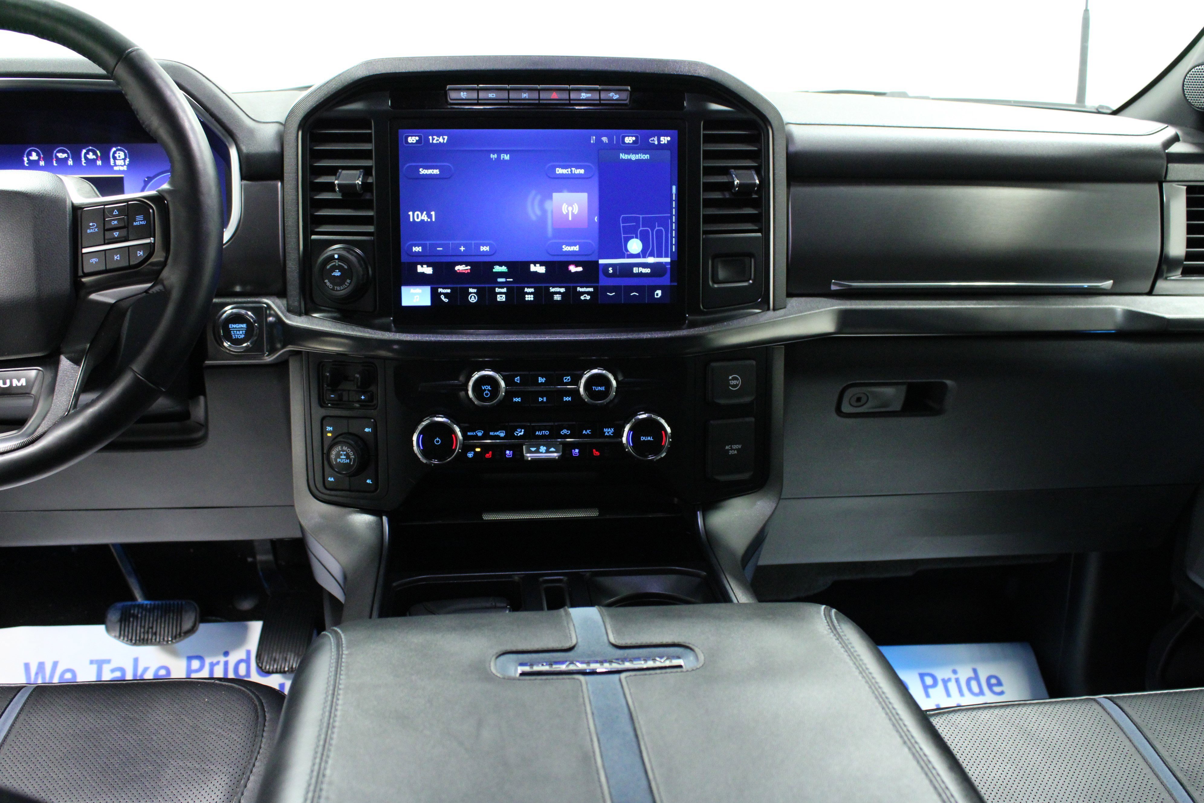 Used 2024 Star White Metallic Tri-Coat Ford Platinum image 19