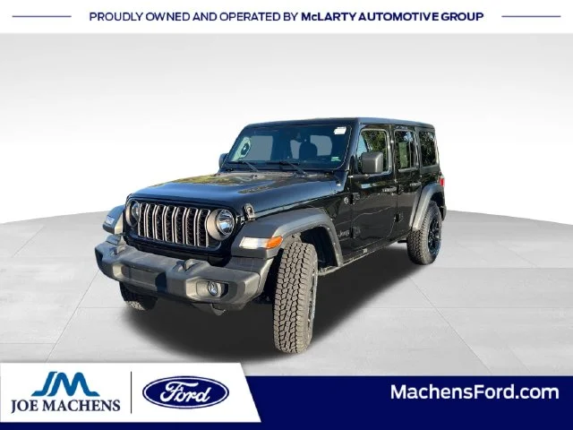 Used 2024 Black Jeep Sport S image 1