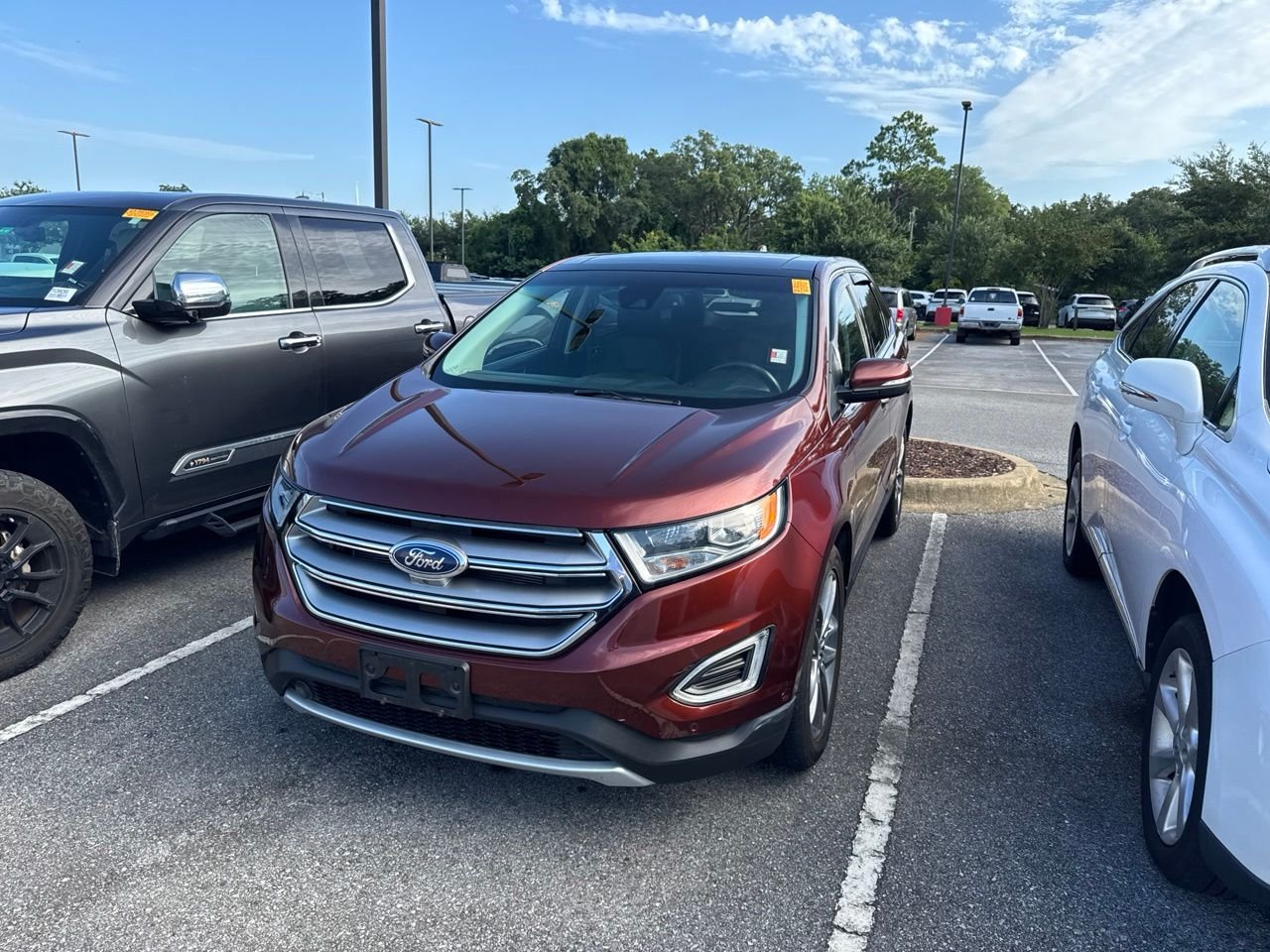 Used 2015 Brown Ford Titanium image 1