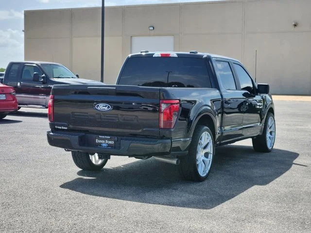 Used 2025 Agate Black Metallic Ford STX image 6