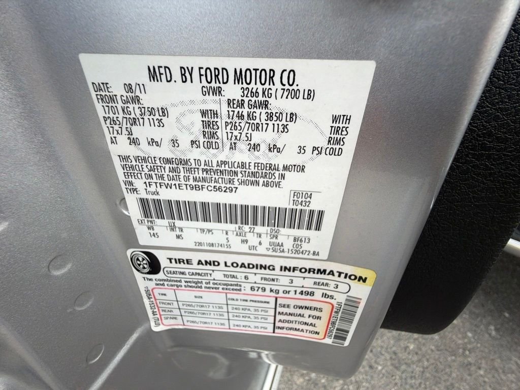 Used 2011 Silver Ford XLT image 49