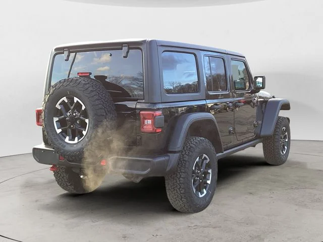 New 2026 Black Clearcoat Jeep 4-DOOR RUBICON image 6