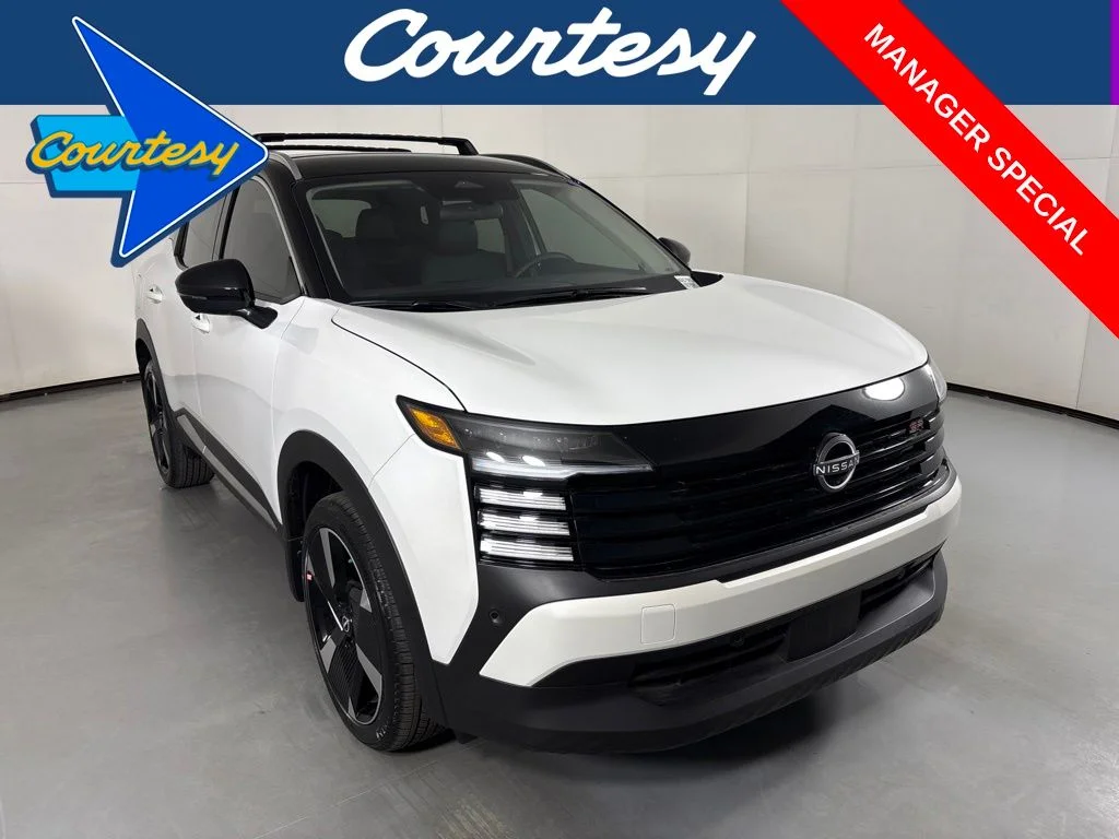 New 2026 Aspen White TriCoat / Super Black Two-tone Nissan SR image 1