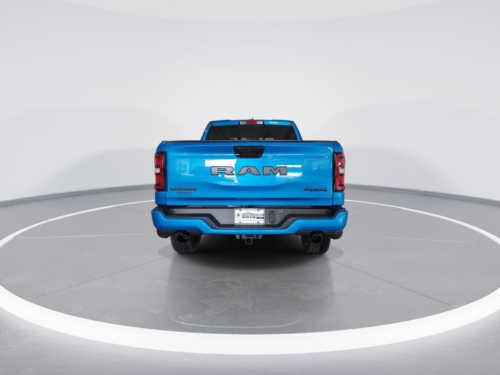 New 2026 Hydro Blue Pearl-Coat Exterior Paint RAM Laramie image 7