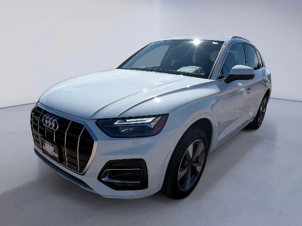 Used 2023 Glacier White Metallic Audi Premium Plus image 1