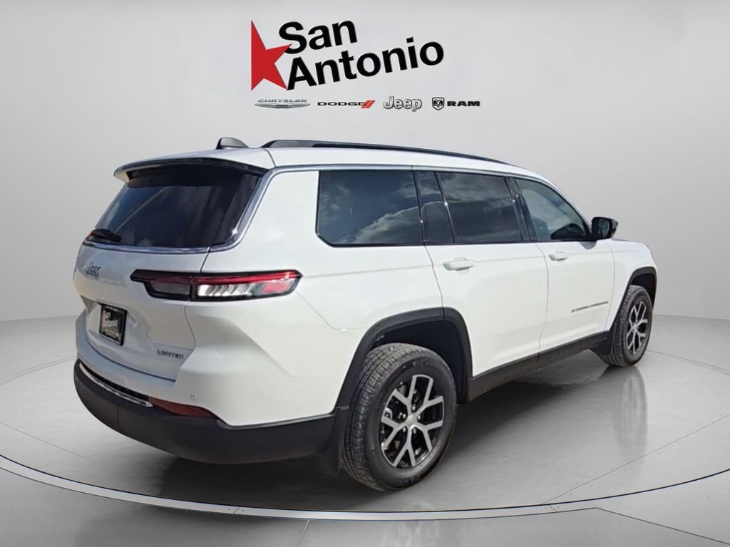 New 2025 Bright White Clear-Coat Exterior Paint Jeep Limited image 16