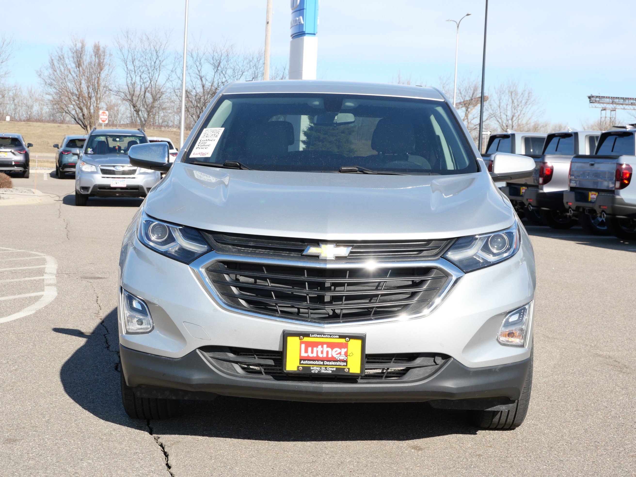 Used 2019 Chevrolet Equinox LT with VIN 3GNAXUEV7KS597128 for sale in Waite Park, Minnesota