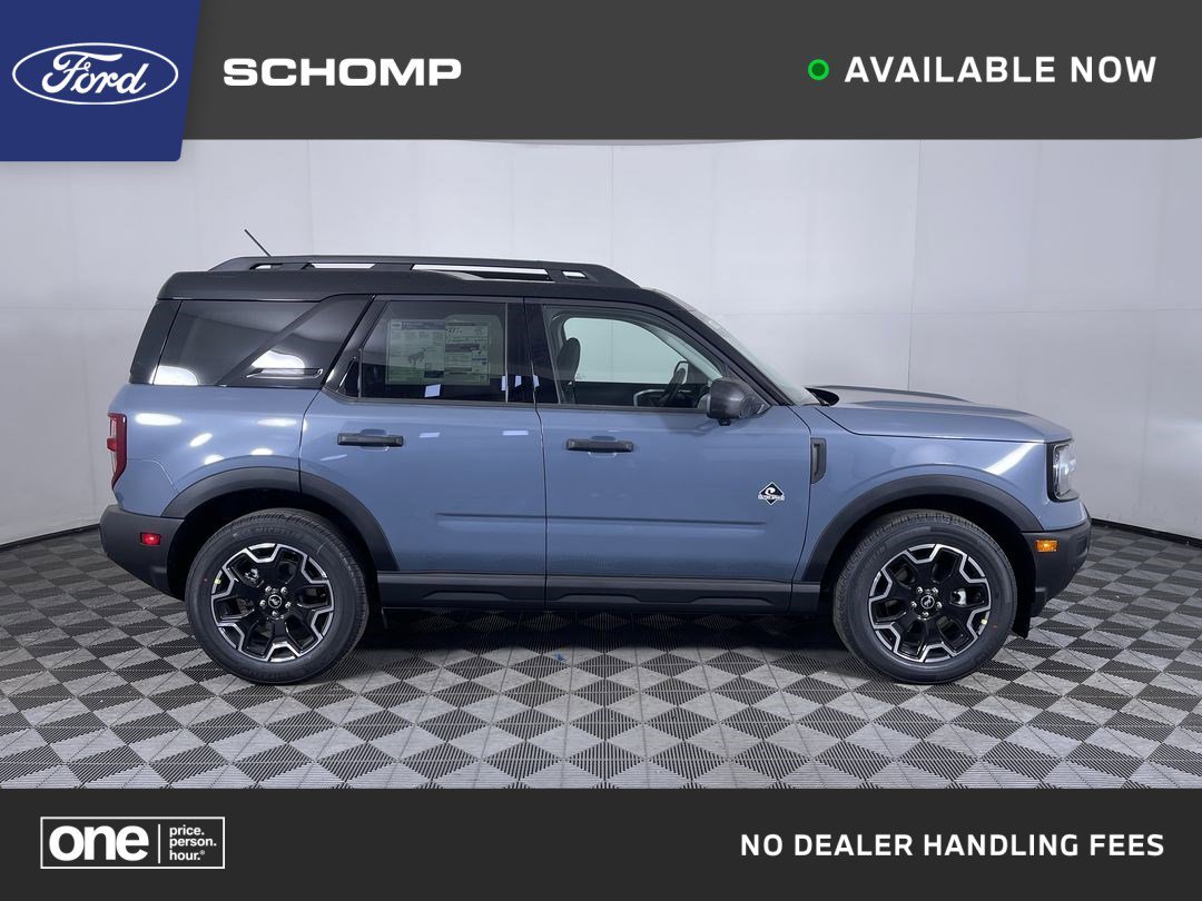 New 2026 Azure Gray Metallic Tri-Coat Ford Outer Banks image 1