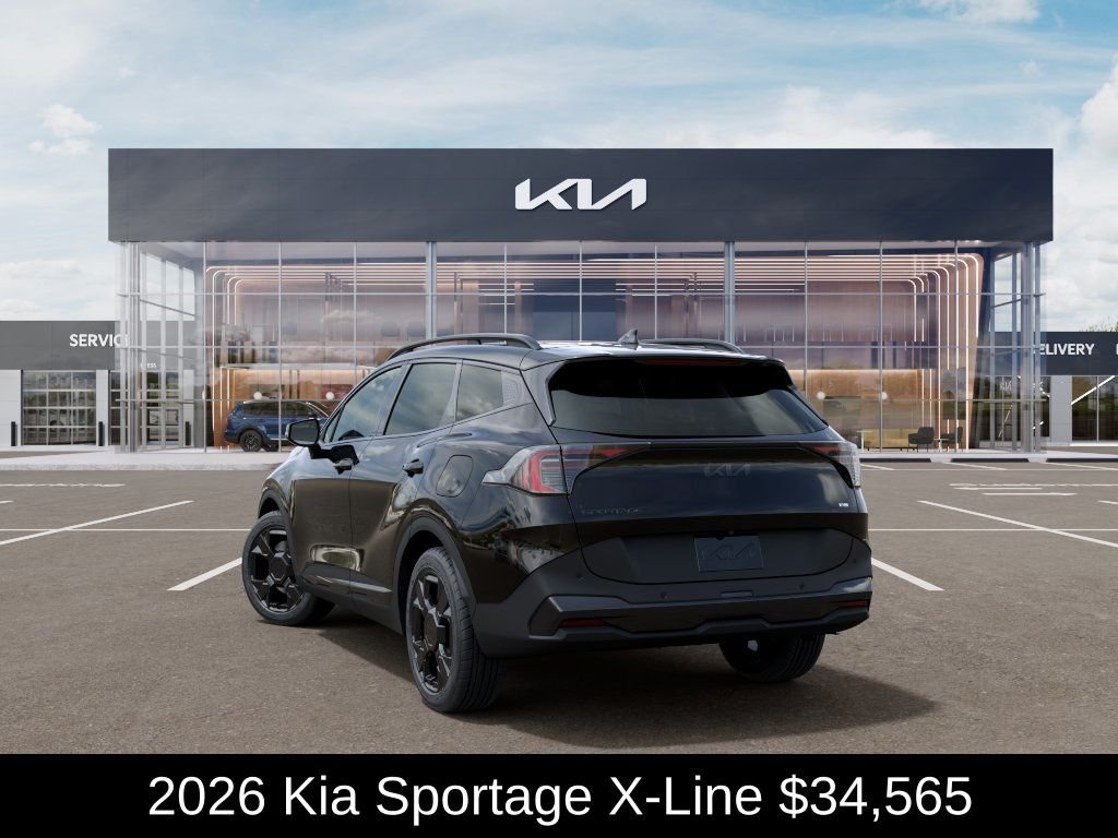 New 2026 Ebony Black Kia X-Line image 6