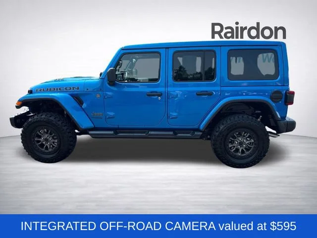 Used 2021 Hydro Blue Pearl Coat Jeep Unlimited Rubicon 392 image 4