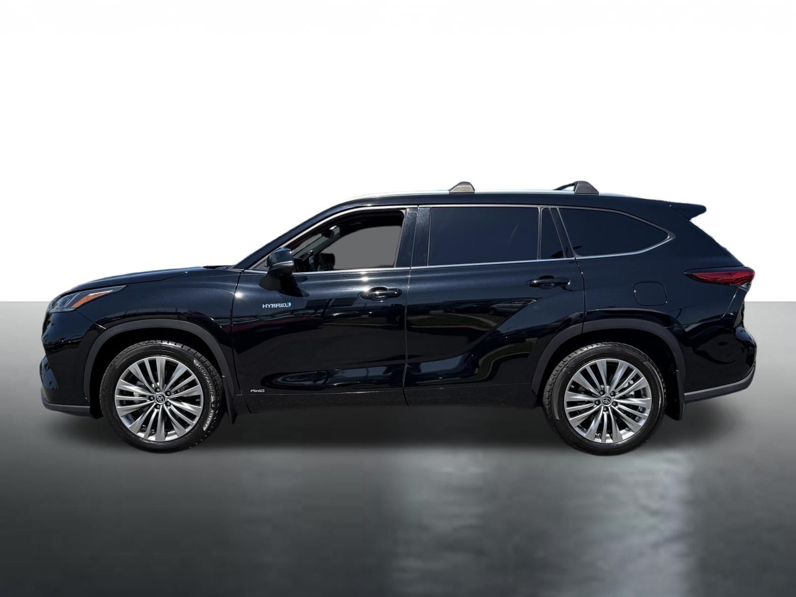 Used 2021 Midnight Black Metallic Toyota Hybrid Platinum image 5