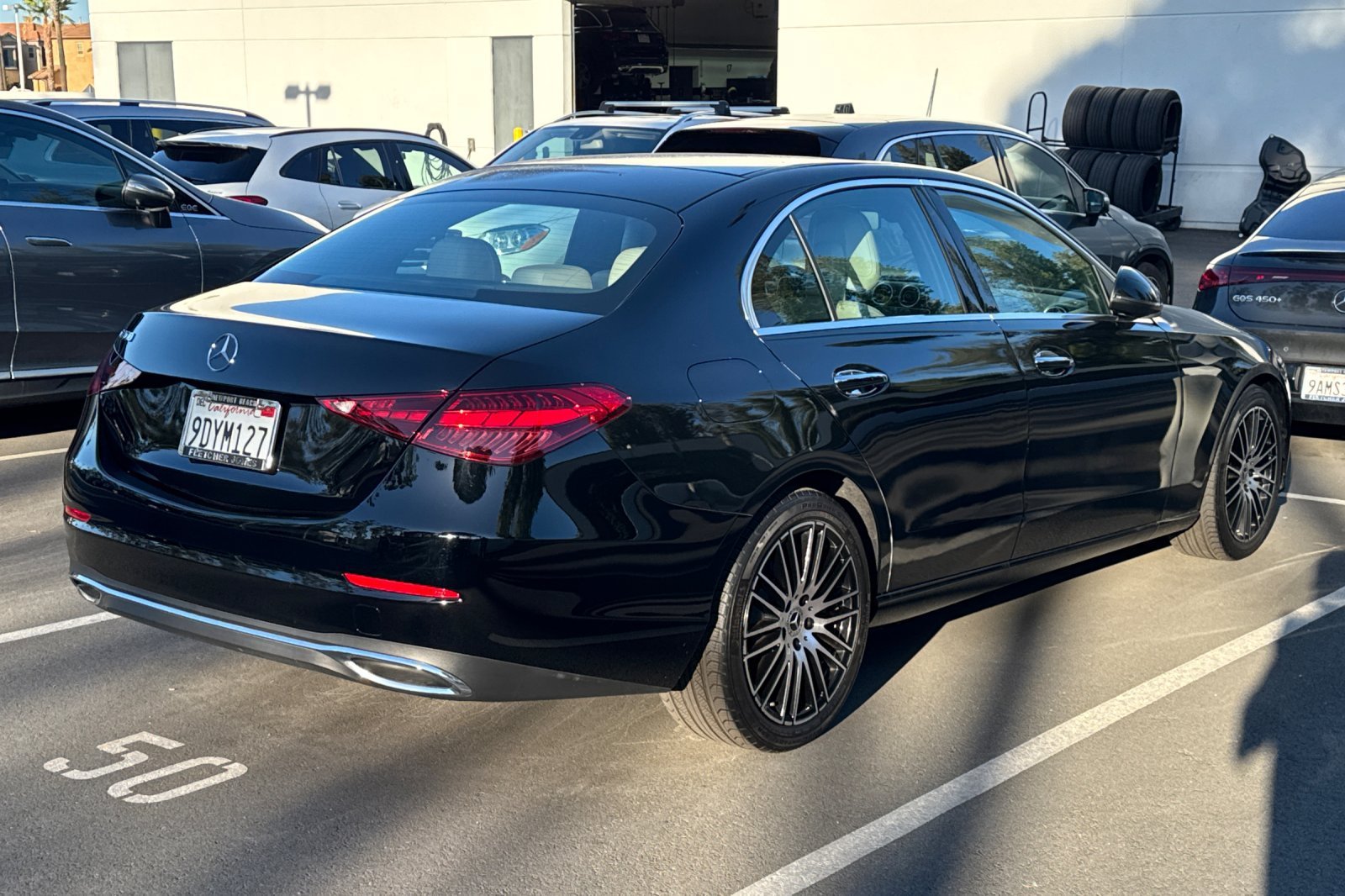 Used 2023 Black Mercedes-Benz C 300 image 2