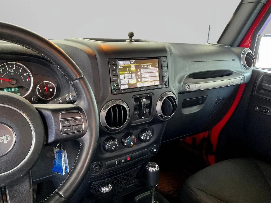 Used 2017 Red Clearcoat Jeep Unlimited Sport image 11