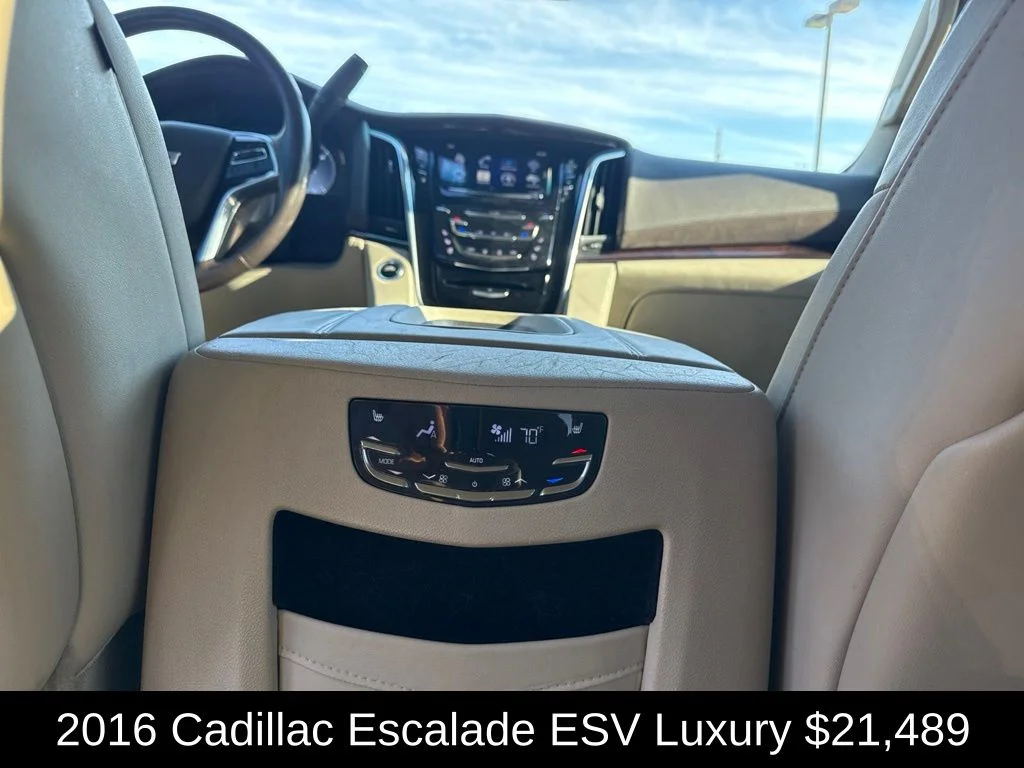 Used 2016 Gray Cadillac Luxury image 16