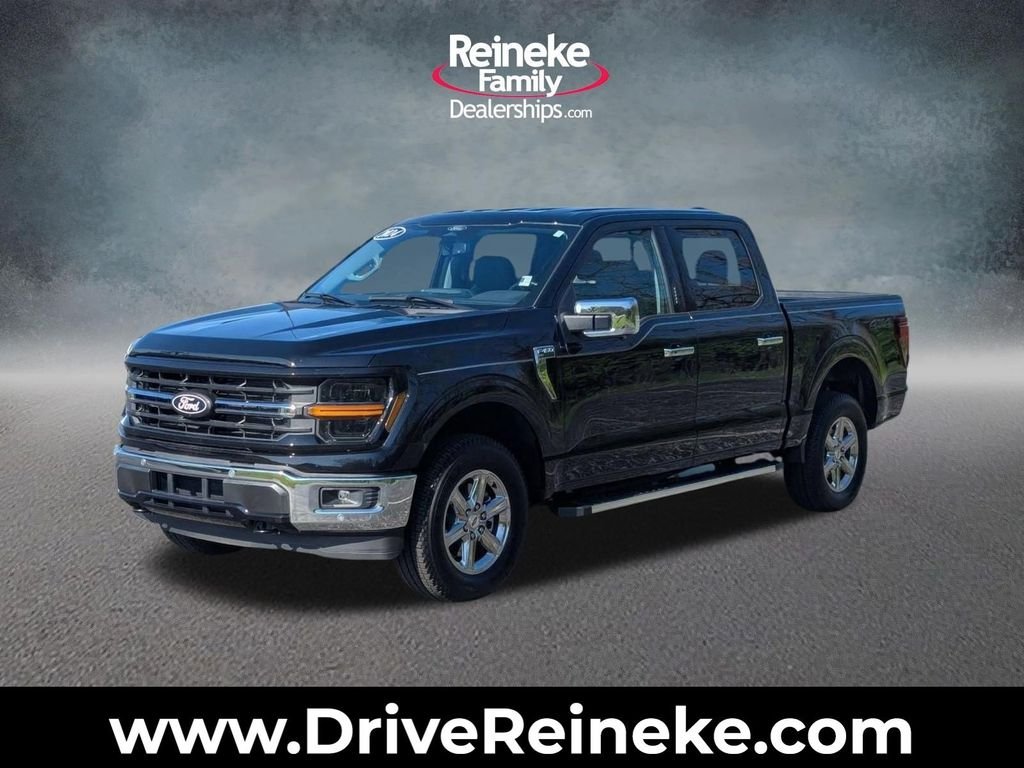 Used 2024 Black Ford XLT image 1