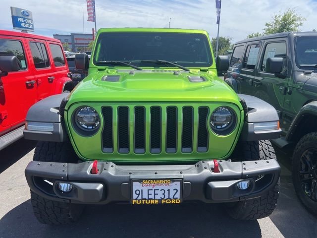 Used 2019 Green Jeep Unlimited Rubicon image 2
