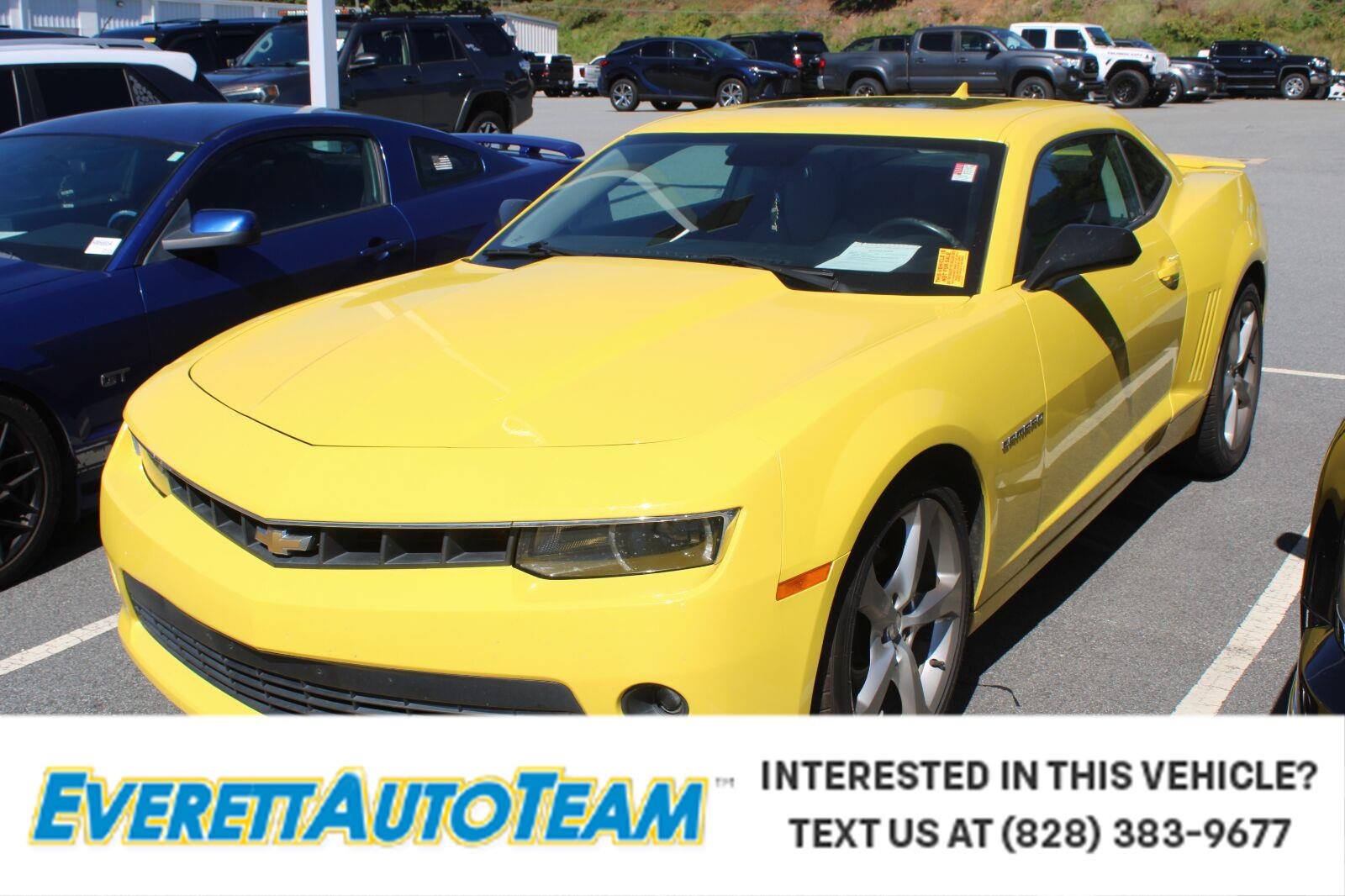 Used 2015 Bright Yellow Chevrolet LT image 1