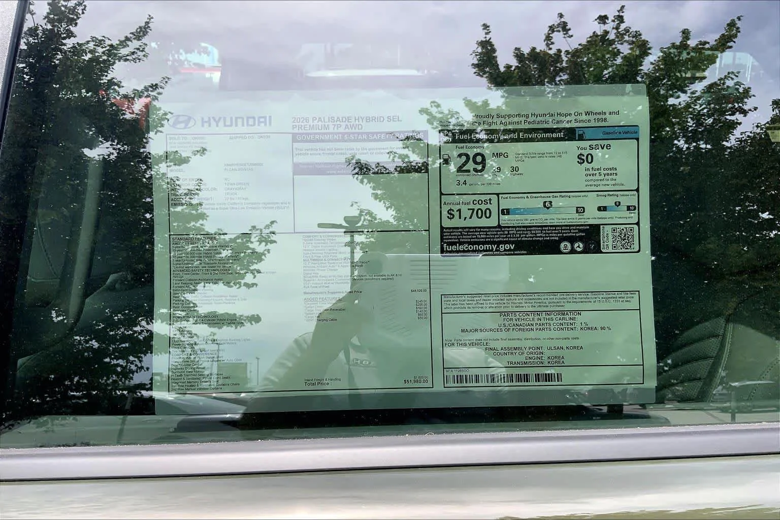 New 2026 Titan Green Hyundai SEL Premium 7P image 18
