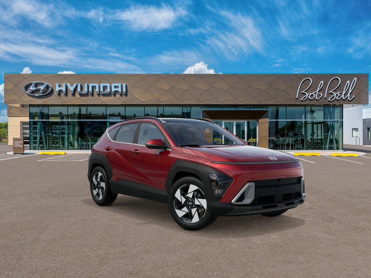 New 2026 Red Hyundai SEL Sport image 2