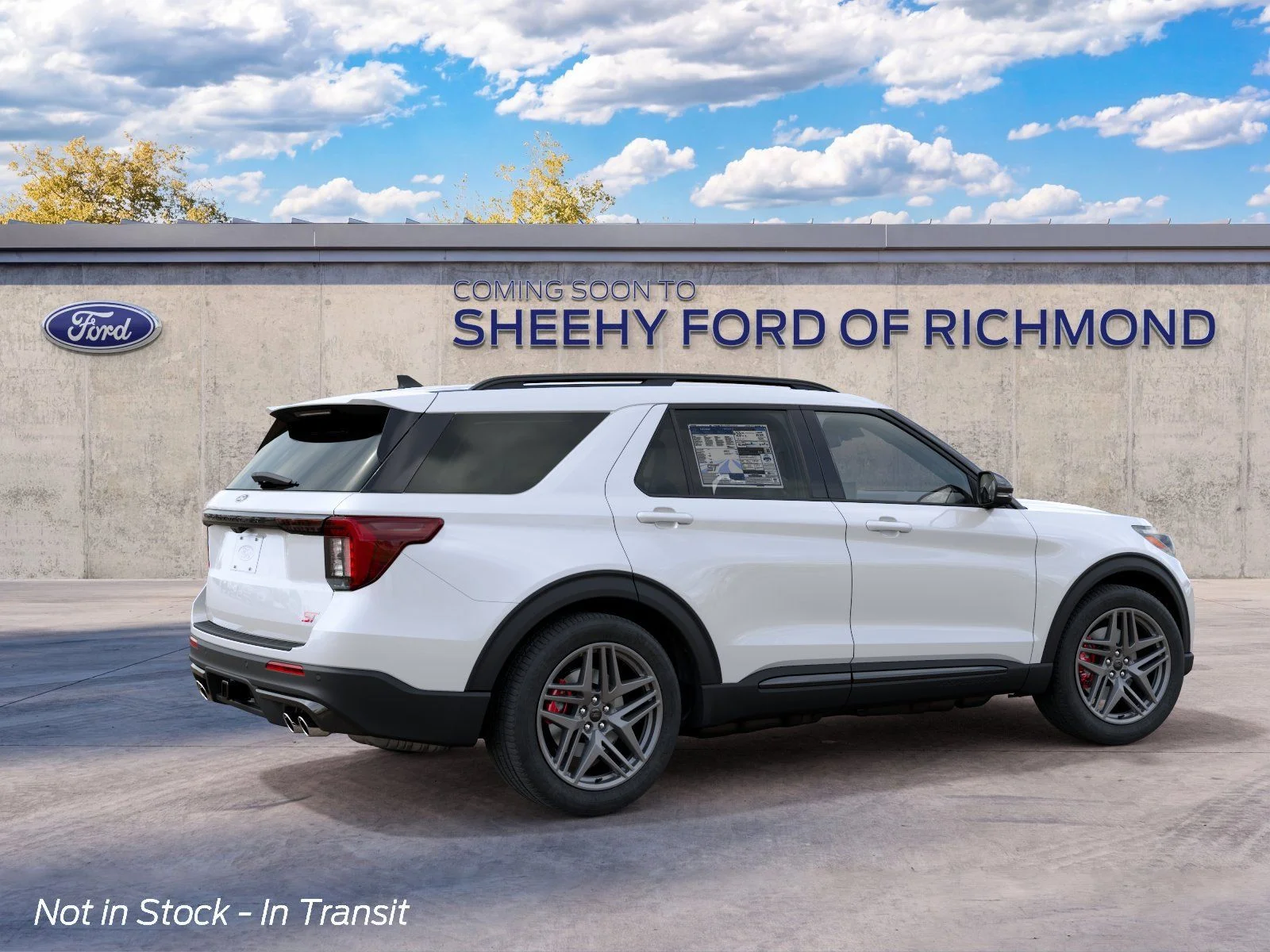 New 2027 Star White Metallic Tri-Coat Ford ST image 6