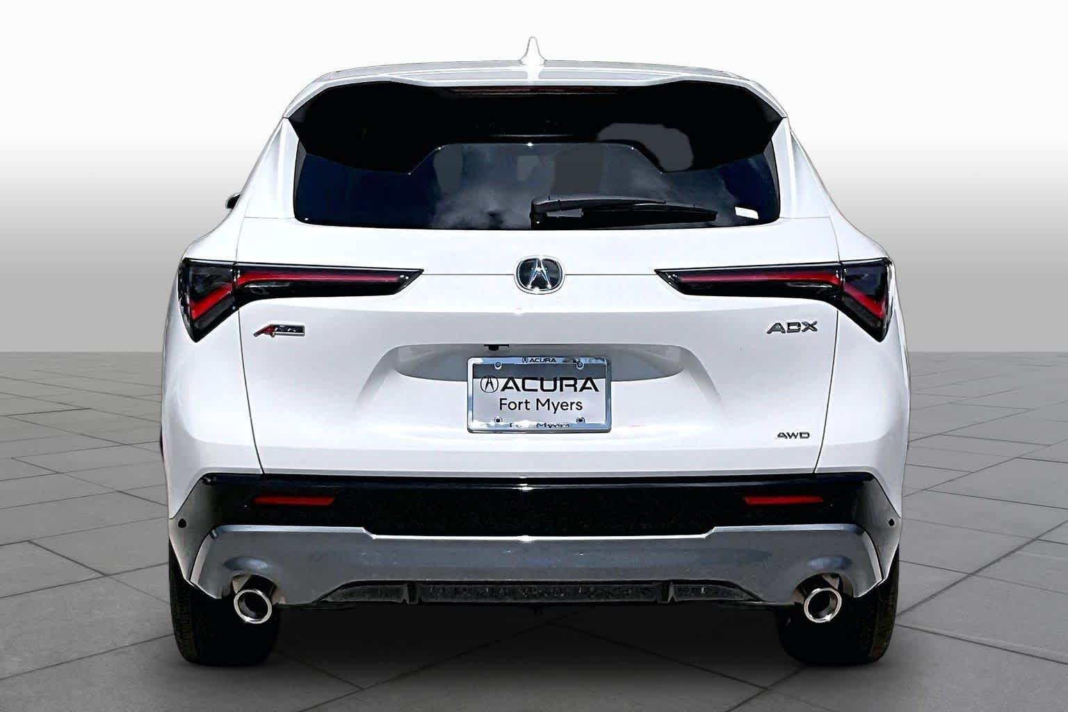 Used 2025 Platinum White Pearl Acura w/A-Spec Package image 4