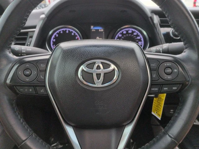 Certified Used 2019 Super White Toyota SE image 26