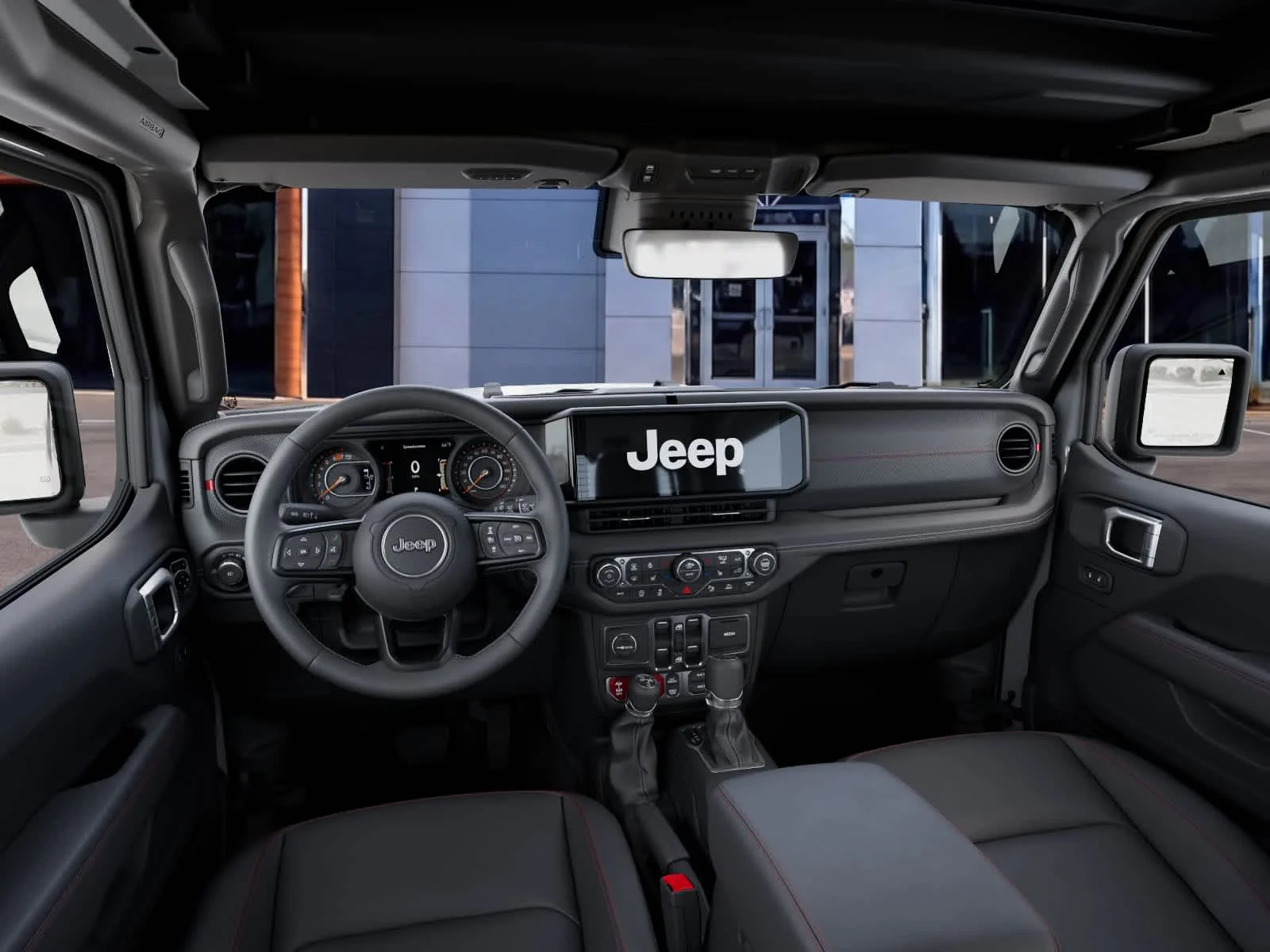 New 2027 Bright White Clearcoat Jeep Rubicon X image 14