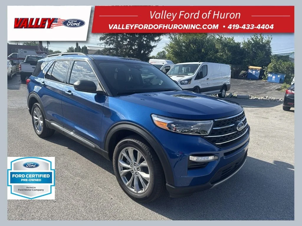 Used 2023 Blue Ford XLT image 1