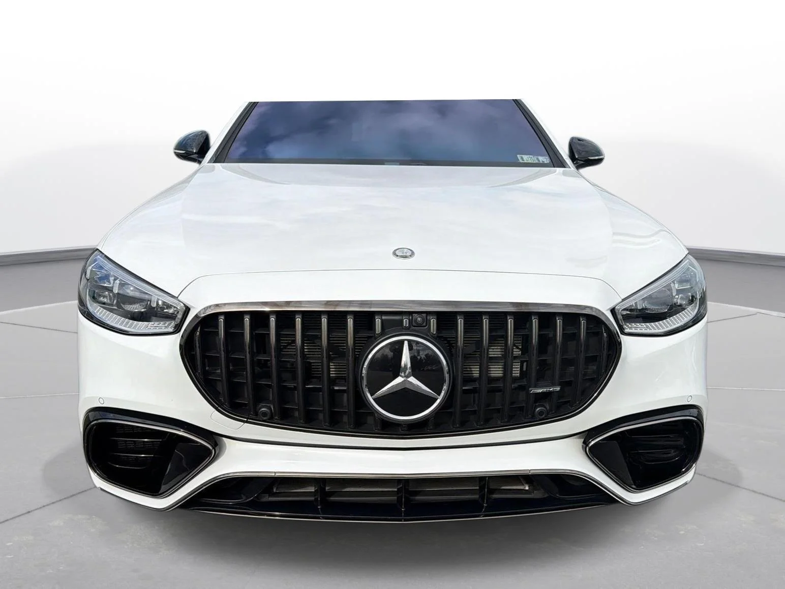Used 2024 Moonlight White Mercedes-Benz AMG® S 63 E image 2