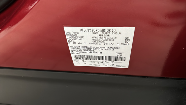 Used 2017 Ruby Red Metallic Ford Sport image 29