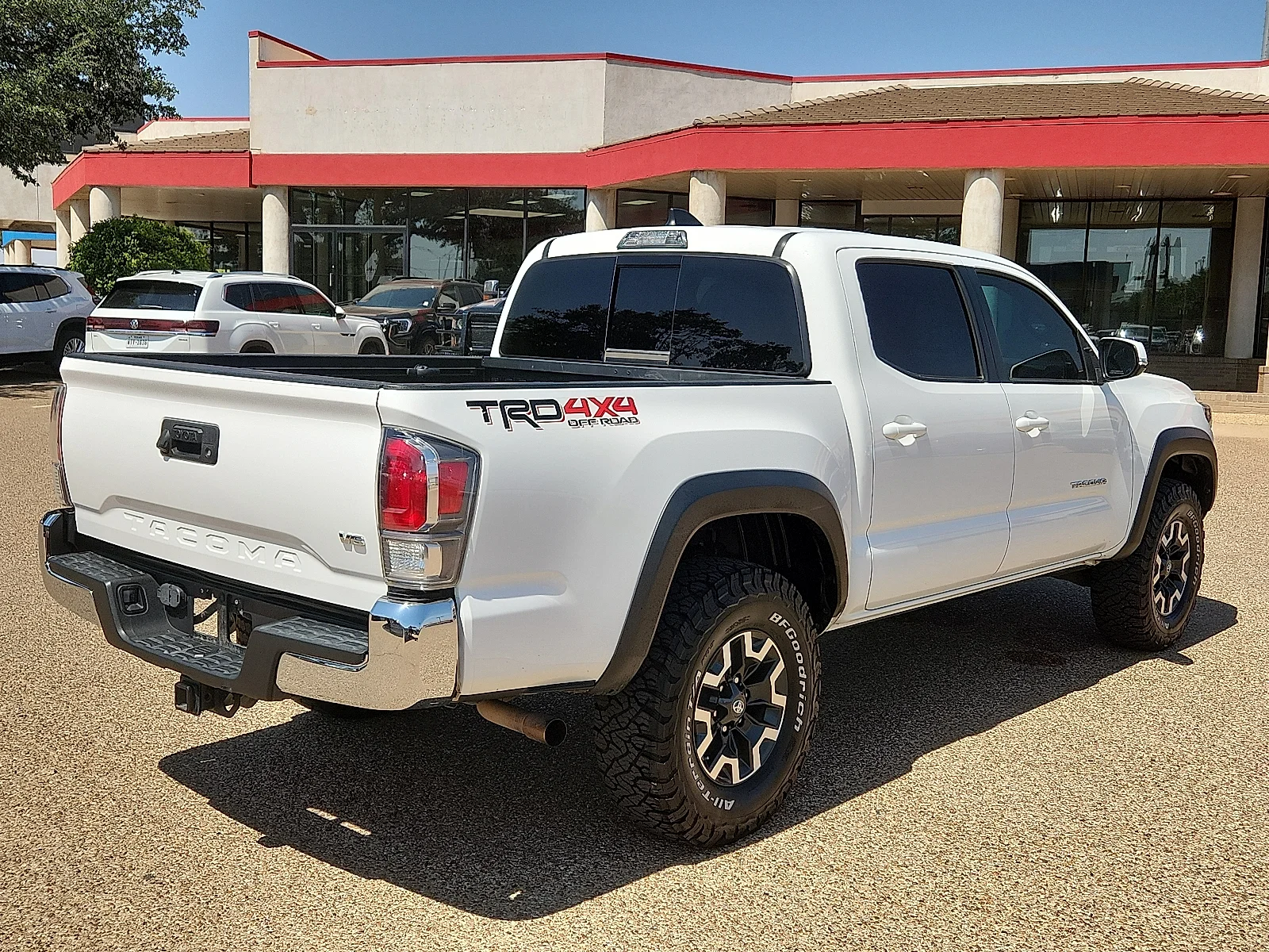 Used 2020 Super White Toyota TRD Off-Road image 4